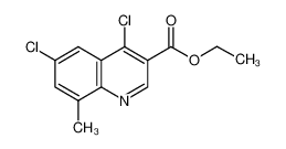 4,6-二氯-8-甲基喹啉-3-羧酸乙酯