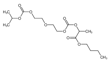 butyl 2-[2-(2-propan-2-yloxycarbonyloxyethoxy)ethoxycarbonyloxy]propanoate