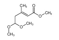156572-90-6 methyl 5,5-dimethoxy-3-methylpent-2-enoate