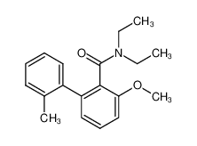 115348-14-6 N,N-diethyl 3-methoxy-2'-methylbiphenyl-2-carboxamide