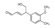 179754-24-6 spectrum, (E)-5-hydroxy-4-(3-methoxy-4-methylphenyl)pent-2-enal