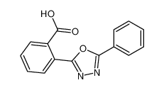 2-(5-phenyl-1,3,4-oxadiazol-2-yl)benzoic acid 56894-37-2