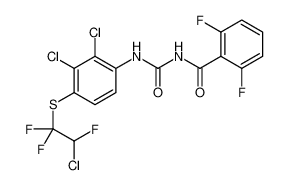 N-[[2,3-dichloro-4-(2-chloro-1,1,2-trifluoroethyl)sulfanylphenyl]carbamoyl]-2,6-difluorobenzamide