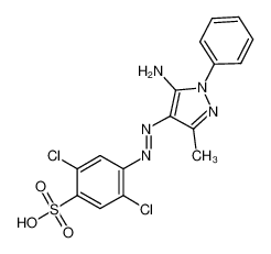 12239-15-5 structure, C16H13Cl2N5O3S