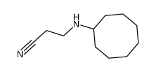 3-(cyclooctylamino)propanenitrile 206559-53-7