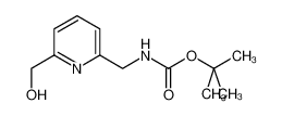 tert-butyl N-[[6-(hydroxymethyl)pyridin-2-yl]methyl]carbamate 153621-48-8