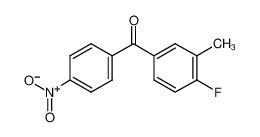(4-氟-3-甲基苯基)(4-硝基苯基)甲酮