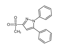 1,5-二苯基-3-甲烷磺酰基-1H-吡唑