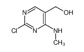 (2-chloro-4-(methylamino)pyrimidin-5-yl)methanol 1428760-93-3