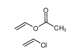 Acetic acid ethenyl ester, polymer with chloroethene 9003-22-9