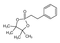 4,4,5,5-tetramethyl-2-(2-phenylethyl)-1,3,2λ<sup>5</sup>-dioxaphospholane 2-oxide 281199-46-0