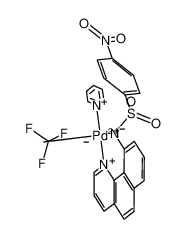 1063716-85-7 structure, C31H22F3N4O4PdS++