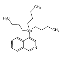 215031-61-1 spectrum, tri-n-butyl(4-isoquinolyl)stannane