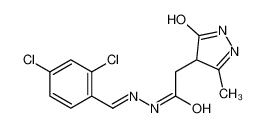 5988-96-5 structure, C13H12Cl2N4O2