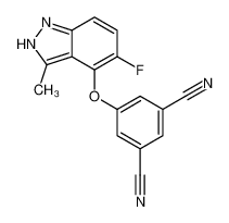 1123741-50-3 structure, C16H9FN4O