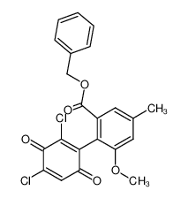 125187-10-2 structure, C22H16Cl2O5