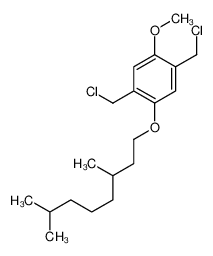 1,4-bis(chloromethyl)-2-(3,7-dimethyloctoxy)-5-methoxybenzene 174097-32-6