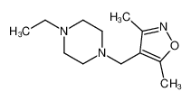 1-[(3,5-二甲基-1,2-恶唑-4-基)甲基]-4-乙基哌嗪