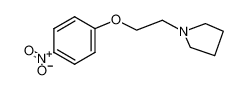 1-[2-(4-nitrophenoxy)ethyl]pyrrolidine 265654-77-1