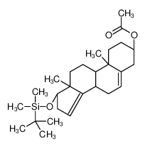 3-O-乙酰基-17-O-叔-丁基二甲基硅烷基5,14-雄甾二烯-3beta,17beta-二醇