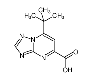 7-tert-Butyl-[1,2,4]triazolo[1,5-a]pyrimidine-5-carboxylic acid 883546-40-5