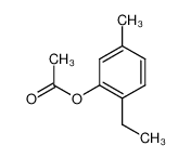 34681-89-5 spectrum, 2-ethyl-5-methylphenyl acetate