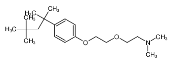 N,N-dimethyl-2-[2-(4-octylphenoxy)ethoxy]ethanamine 5450-56-6