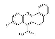 9-fluoro-5,6-dihydrobenz<c>acridine-7-carboxylic acid 1536-29-4