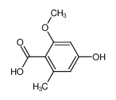 3733-95-7 4-hydroxy-2-methoxy-6-methyl-benzoic acid