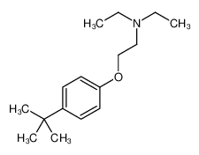 57586-10-4 4-叔丁基苯氧基乙基-N,N-二乙胺