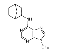 121241-87-0 structure, C13H17N5