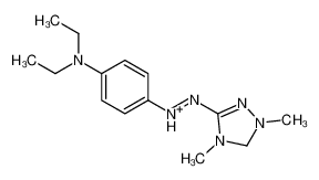 47083-56-7 structure, C14H23N6+