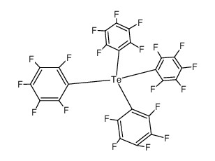 18064-83-0 structure, C24F20Te