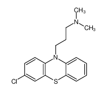 484-19-5 3-(3-chlorophenothiazin-10-yl)-N,N-dimethylpropan-1-amine