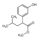 2-(3-羟基苯基)-4-甲基戊酸甲酯