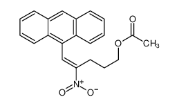 (5-anthracen-9-yl-4-nitropent-4-enyl) acetate 21461-27-8