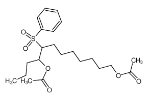 105866-13-5 Benzenesulfonyl-8 dodecane diol-1,9 diacetate