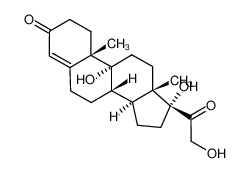 566-12-1 structure, C21H30O5