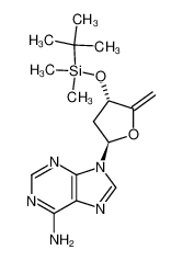 140226-12-6 structure, C16H25N5O2Si