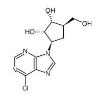 58462-31-0 (-)-3-(6-chloro-purin-9-yl)-5-hydroxymethyl-cyclopentane-1,2-diol