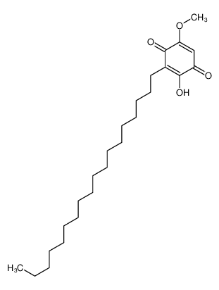 2-hydroxy-5-methoxy-3-octadecylcyclohexa-2,5-diene-1,4-dione 101339-26-8