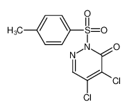 155164-58-2 4,5-dichloro-2-(4-methylphenyl)sulfonylpyridazin-3-one