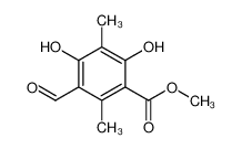 34874-76-5 甲基3-甲酰基-4,6-二羟基-2,5-二甲基苯甲酸酯