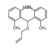 Benzene, 1,1'-[(2-propenyloxy)methylene]bis[2,6-dimethyl- (9CI) 130525-17-6