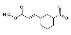 methyl (E)-3-(5-nitrocyclohex-1-en-1-yl)acrylate 900186-90-5