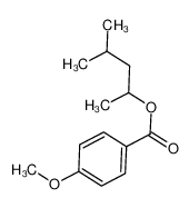 4-methylpentan-2-yl 4-methoxybenzoate 5332-91-2