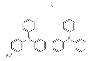 14853-96-4 gold(1+),triphenylphosphane,nitrate