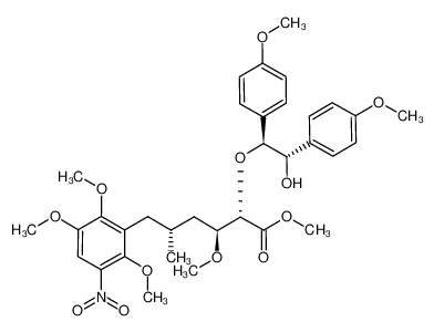 474410-93-0 structure, C34H43NO12