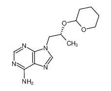 160616-02-4 spectrum, (R)-9-[2-(2-tetrahydropyranyloxy)propyl]adenine