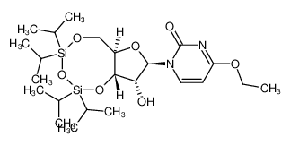 116918-58-2 spectrum, 4-ethoxy-1-(3,5-O-TIPDS-1,3-diyl-β-D-ribofuranosyl)-2(1H)-pyrimidinone